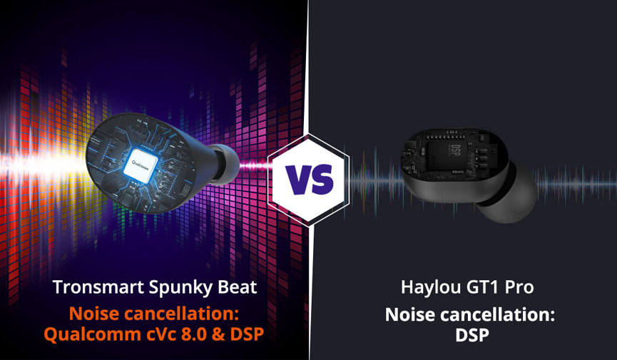 Características de Tronsmart-Spunky-Beat-vs-Haylou-GT1-Pro